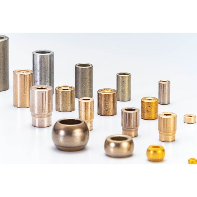 FCS-500 – Oil-impregnated plain bearing material combining the smooth sliding characteristics of bronze and the wear resistance of iron